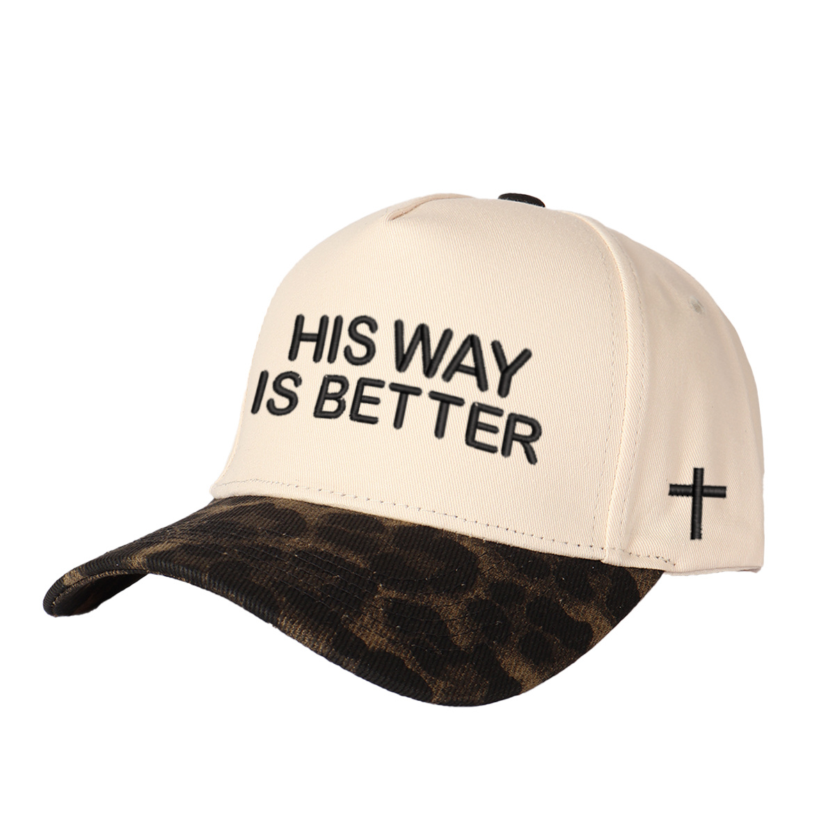 His Way Is Better Embroidered Trucker Hat product details