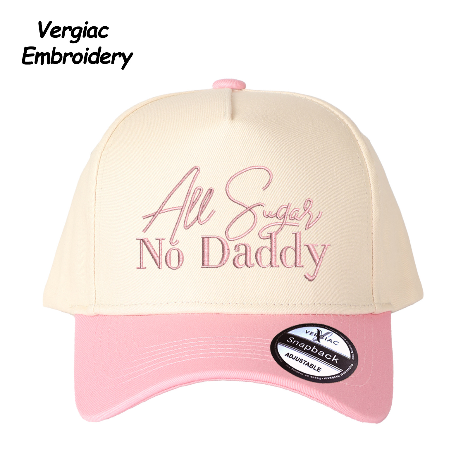 All Sugar No Daddy 5-Panel Trucker Hat product details
