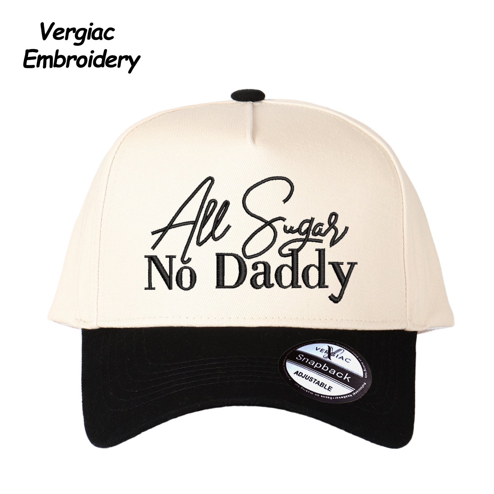 All Sugar No Daddy 5-Panel Trucker Hat product details