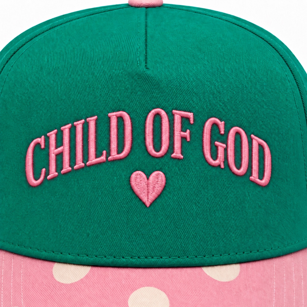 Child Of God 5-Panel Trucker Hat product details