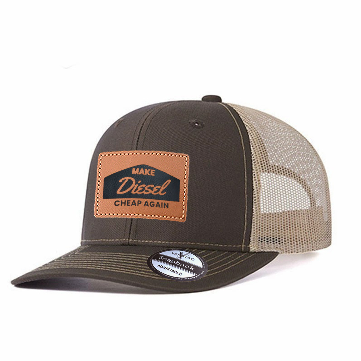 Make Diesel Cheap Again Embroidered Trucker Hat product details
