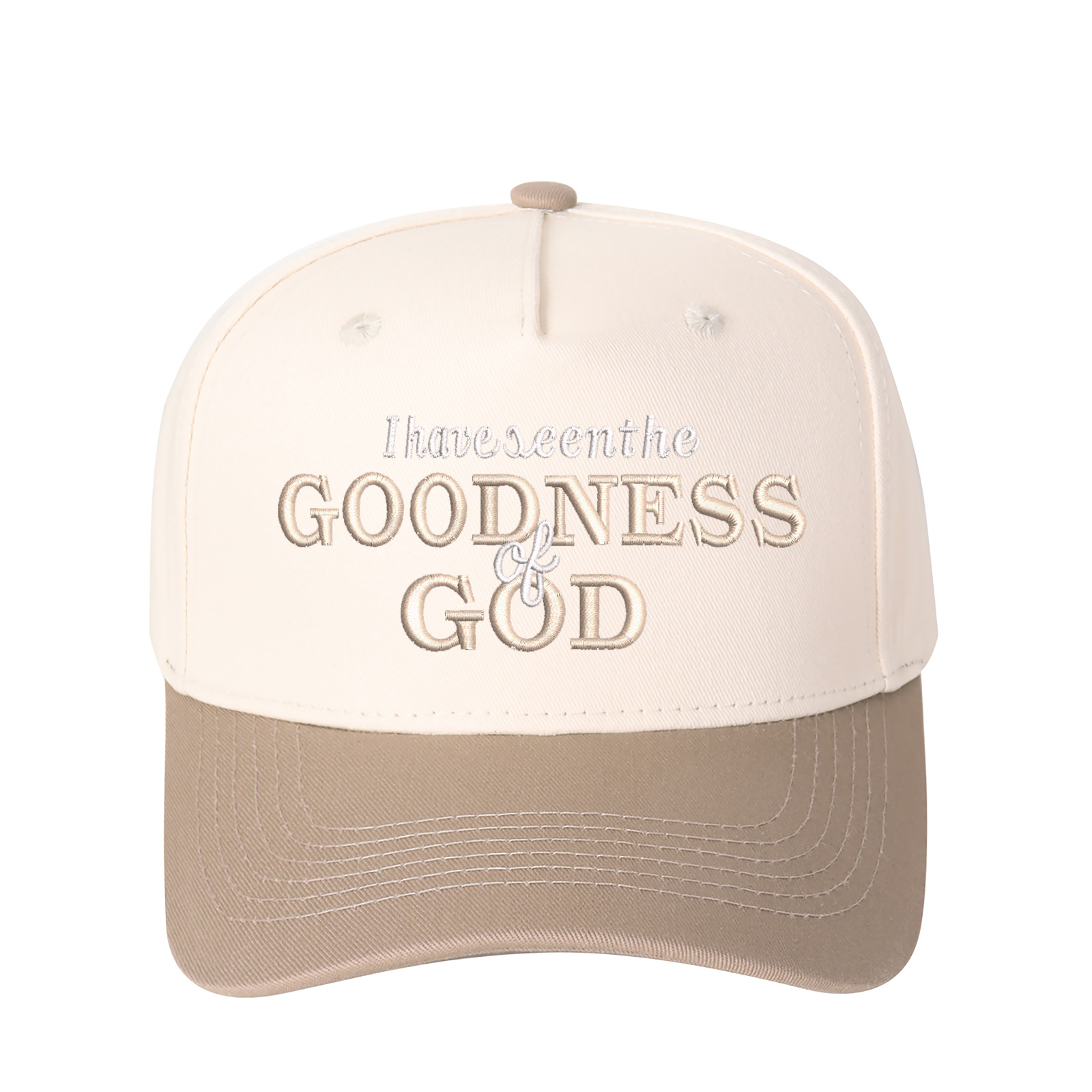 I Have Seen The Goodness Of God Embroidered Trucker Hat product details