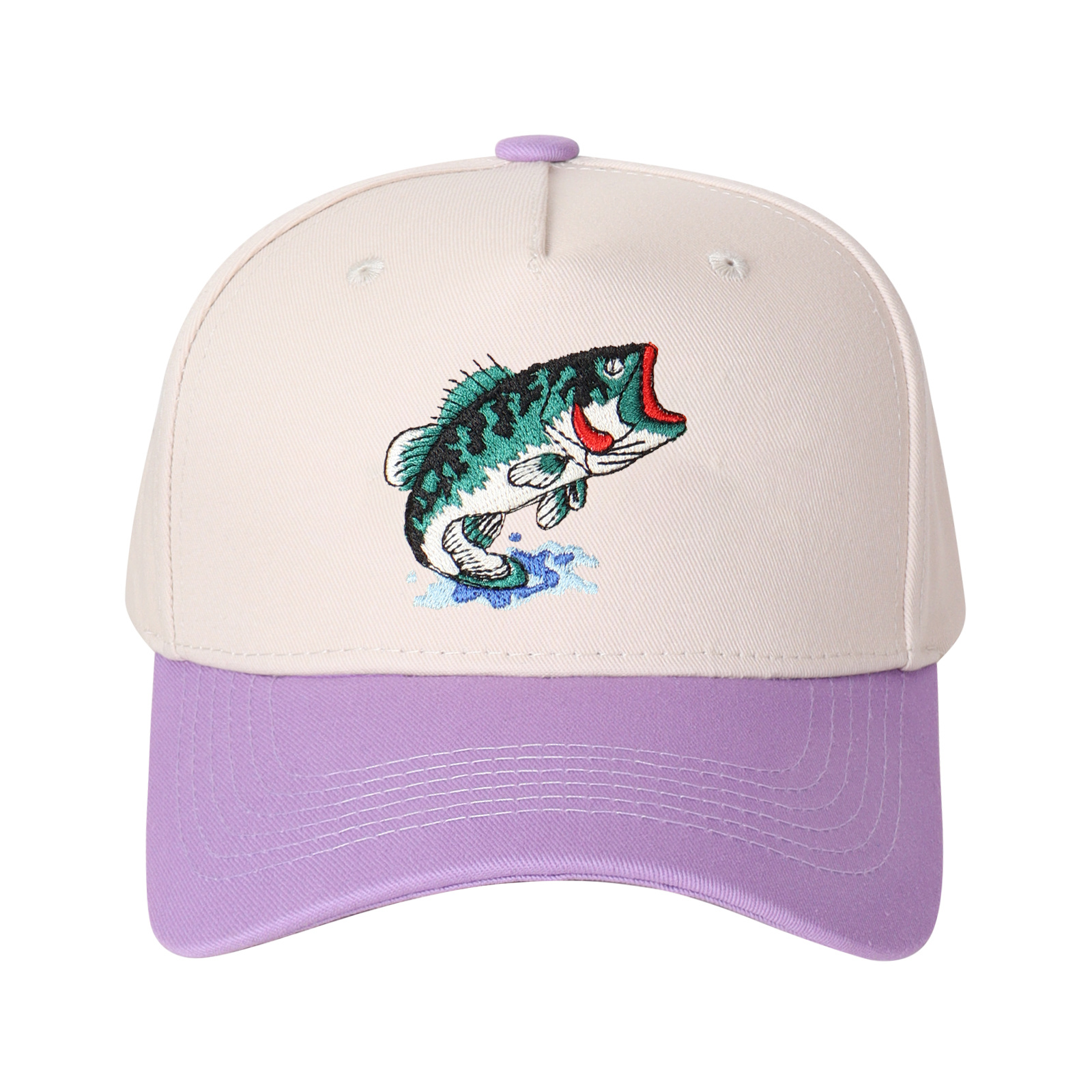 Largemouth Bass Embroidered Trucker Hat product details