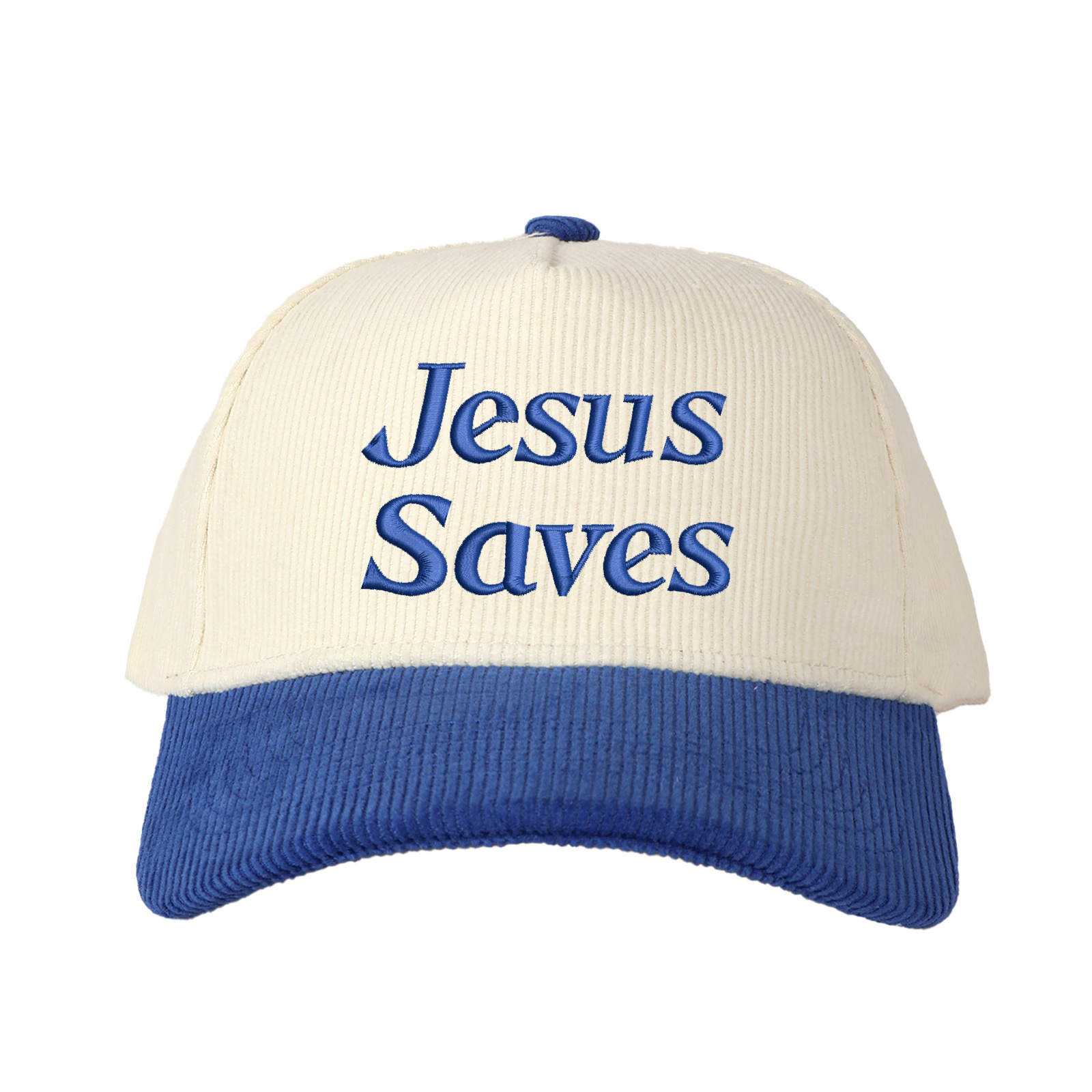 Jesus Saves Embroidered Trucker Hat product details