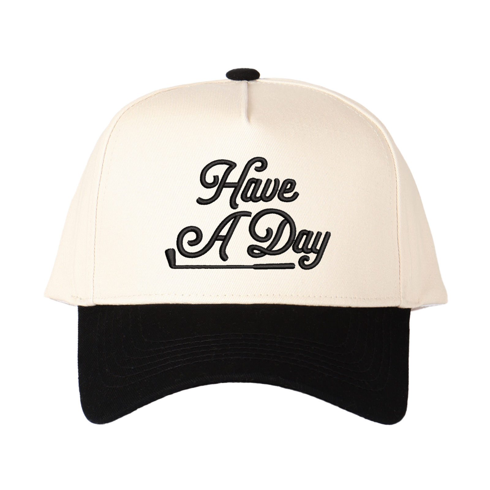 Have A Day Embroidered Trucker Hat product details