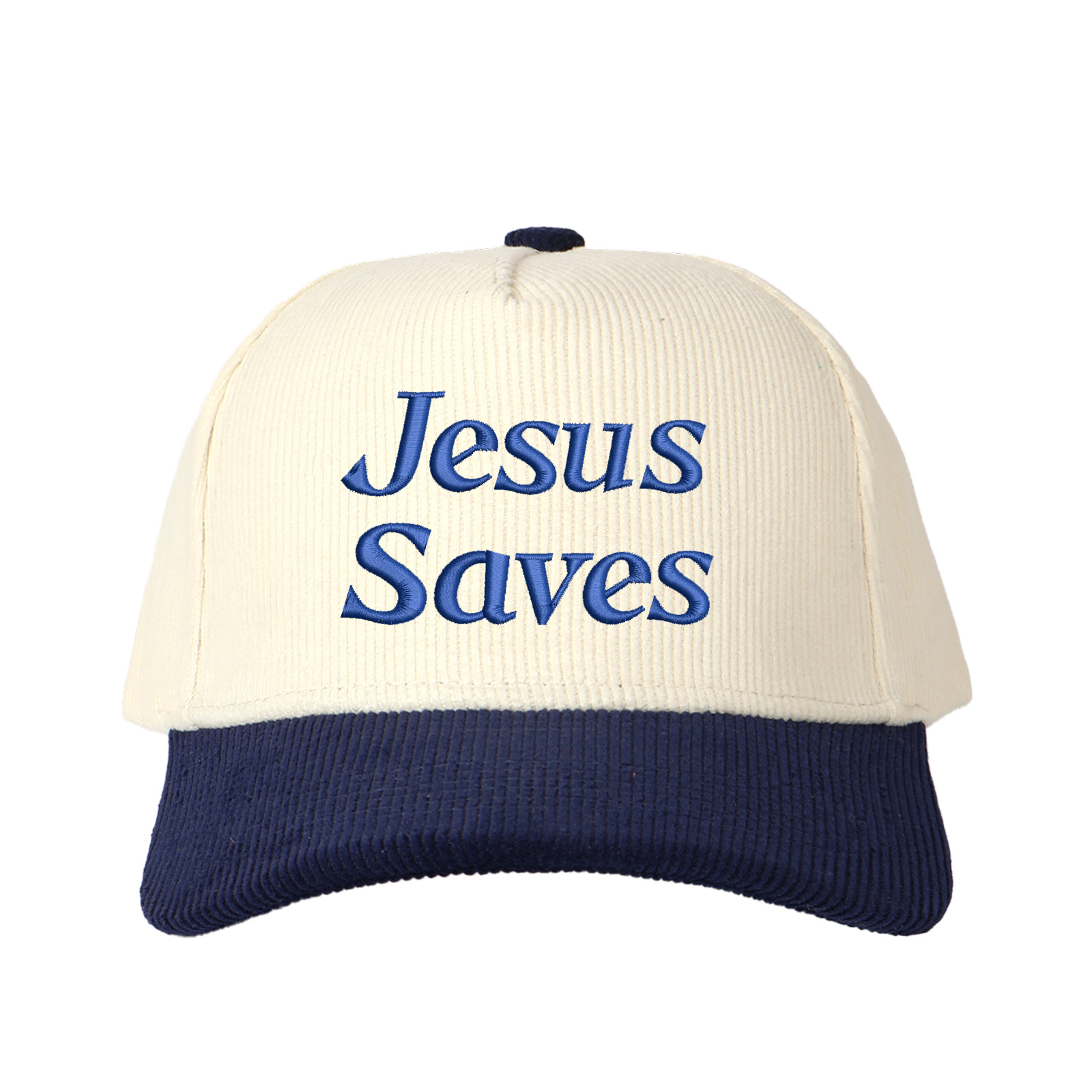 Jesus Saves Embroidered Trucker Hat product details