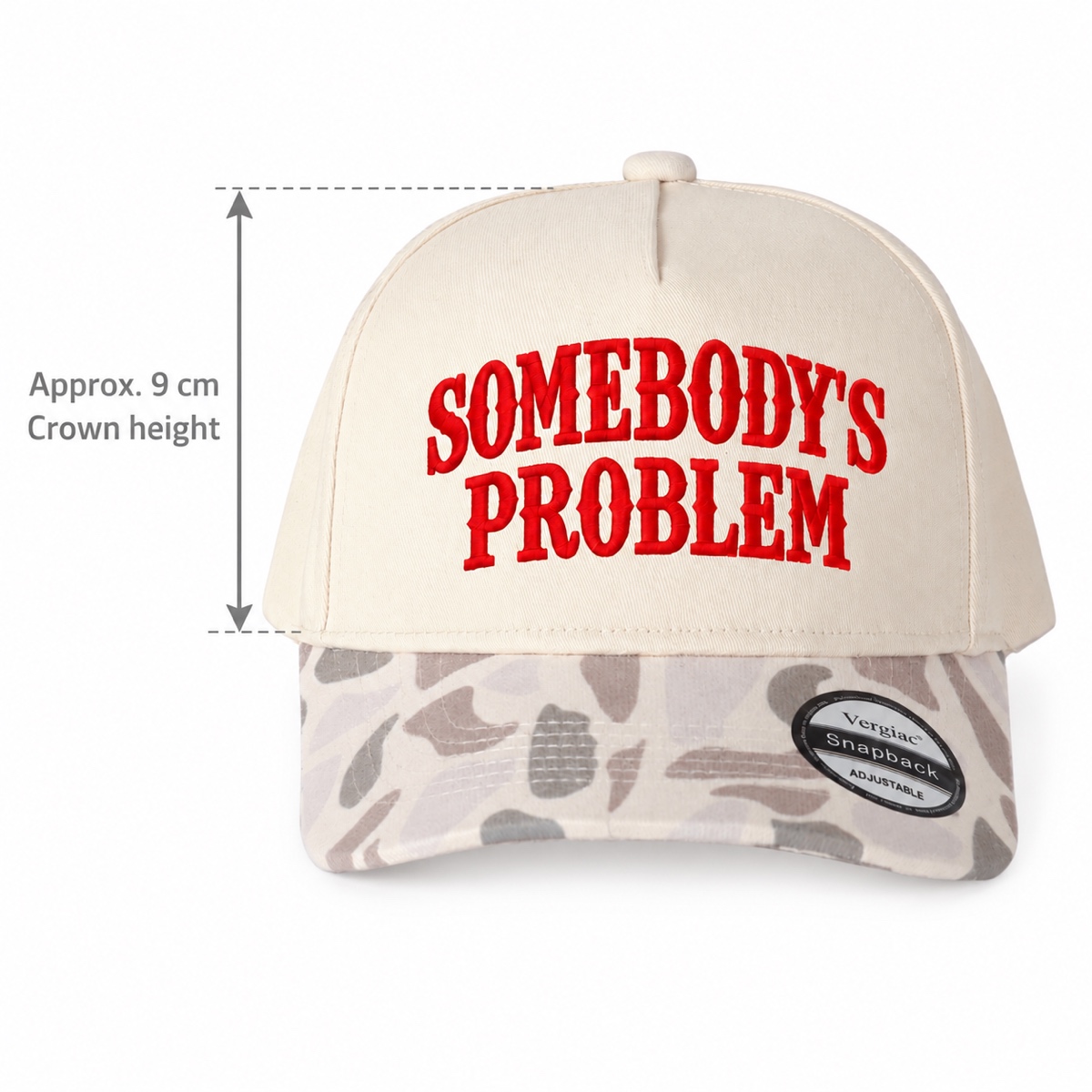 Somebody's Problem 5-Panel Trucker Hat product details