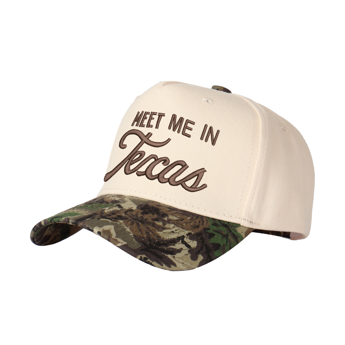 Meet Me In Texas Embroidered Trucker Hat product details