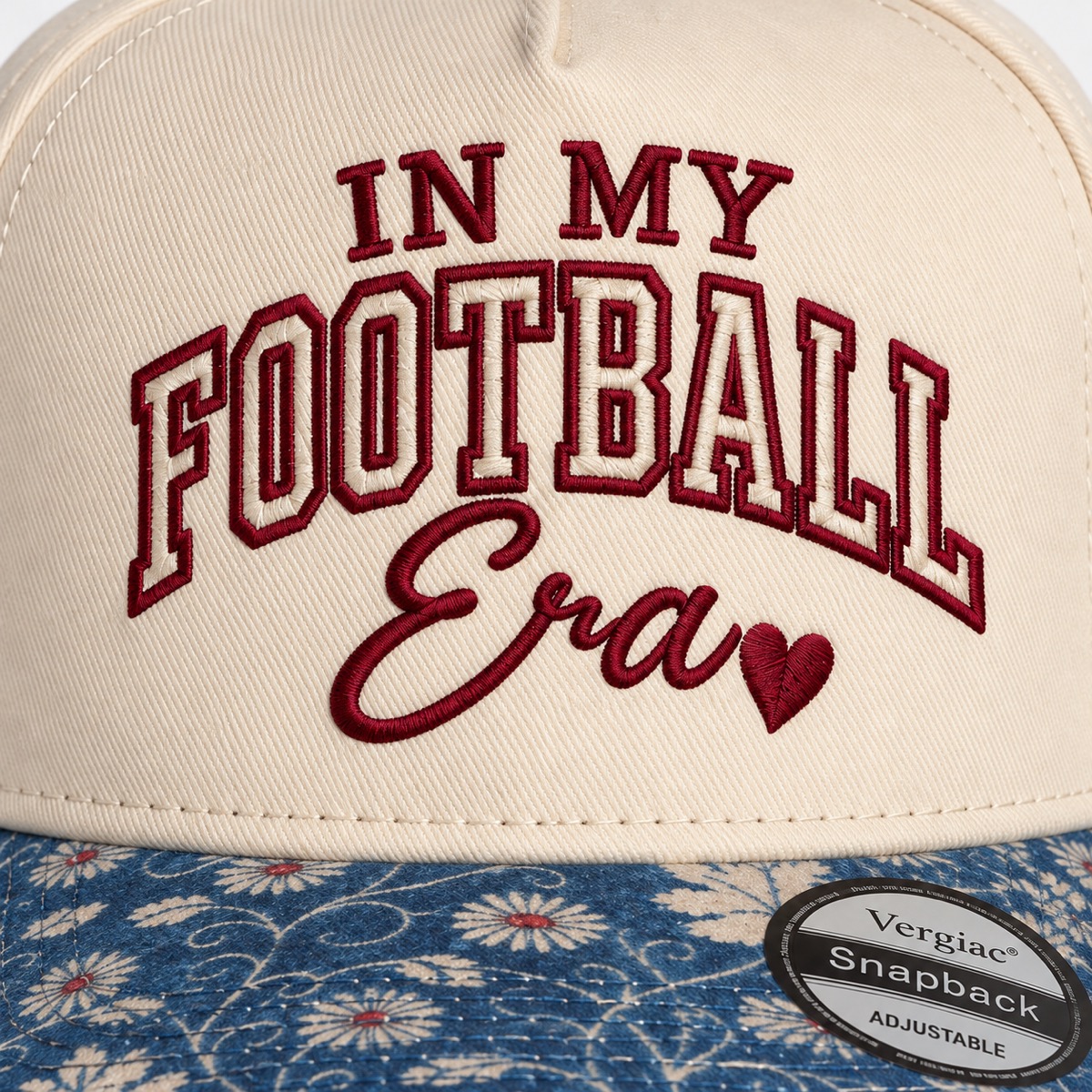 In My Football Era 5-Panel Trucker Hat product details