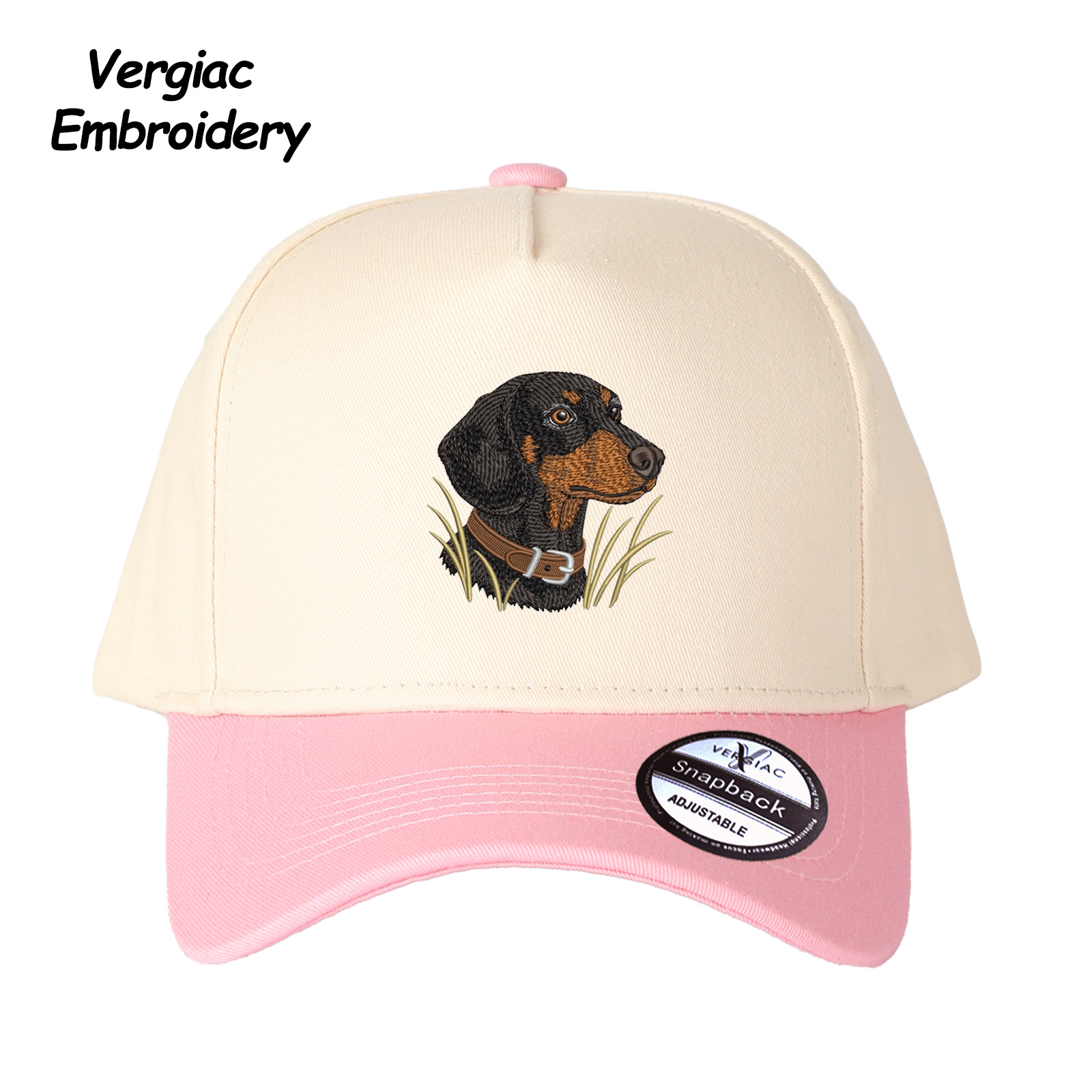Dachshund Embroidered Trucker Hat product details