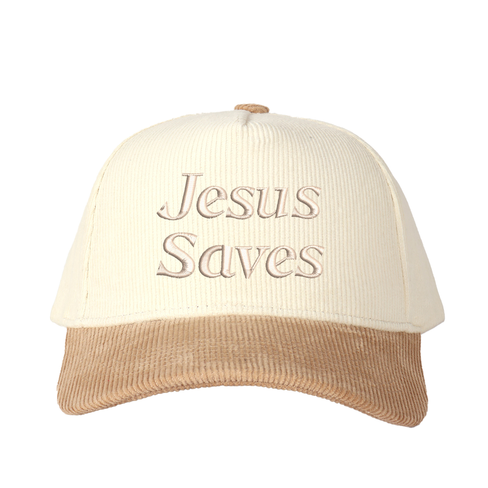 Jesus Saves Embroidered Trucker Hat product details