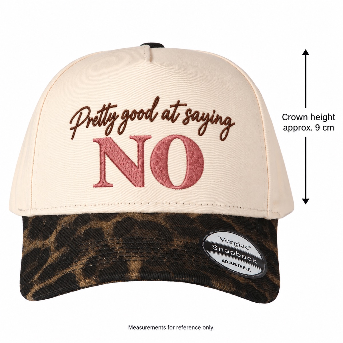 Pretty Good At Saying No 5-Panel Trucker Hat product details