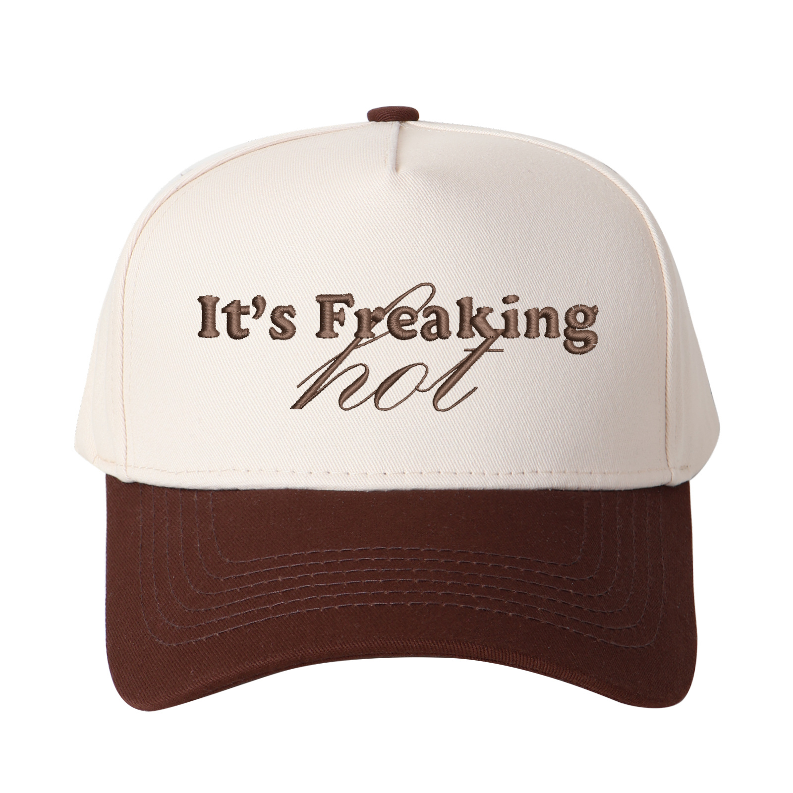 It's Freaking Hot Embroidered Trucker Hat product details