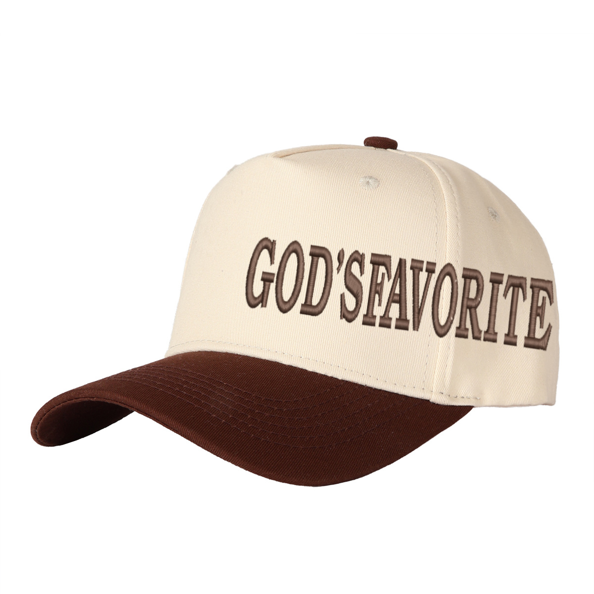 God's Favorite. Embroidered Trucker Hat product details