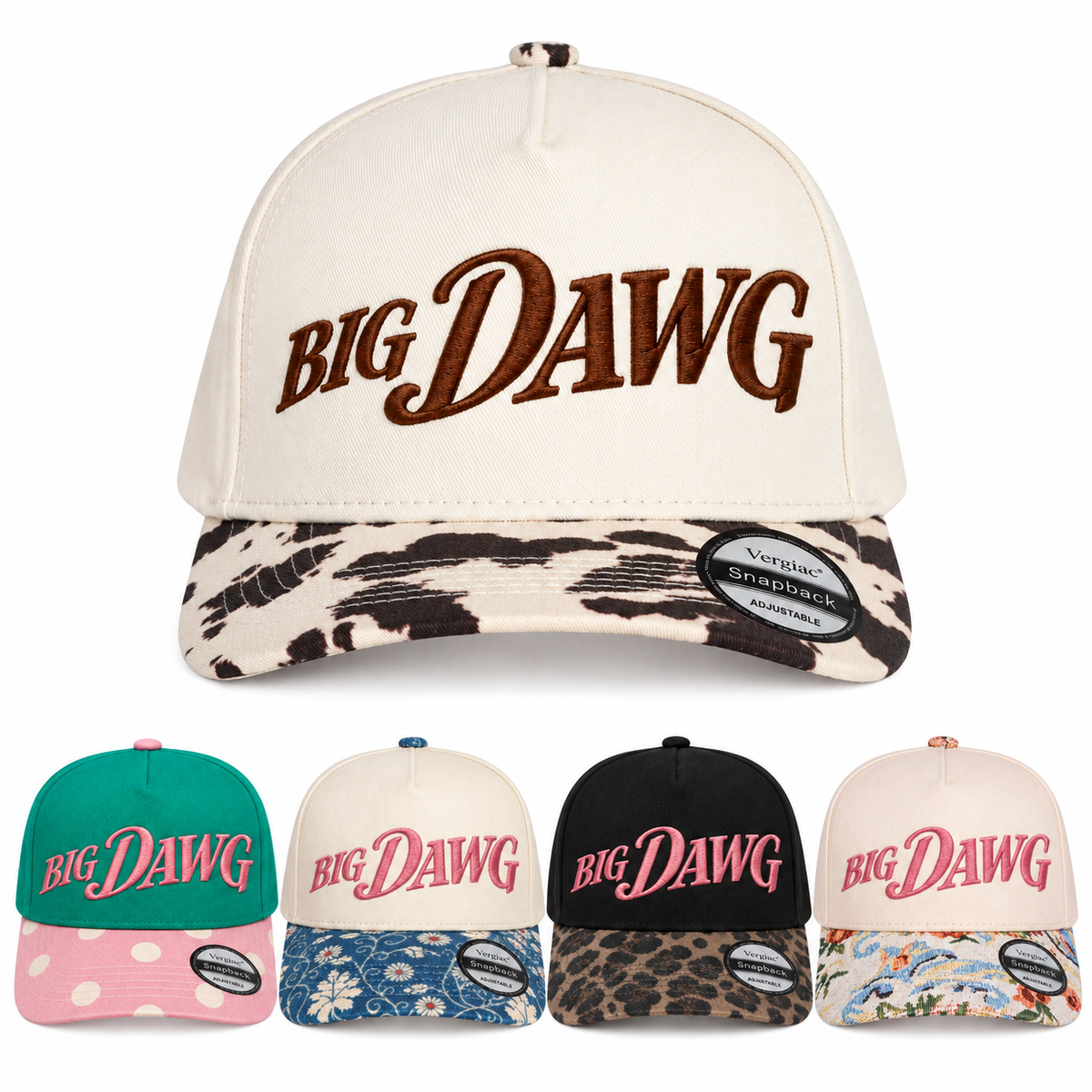 Big Dawg 5-Panel Trucker Hat product details