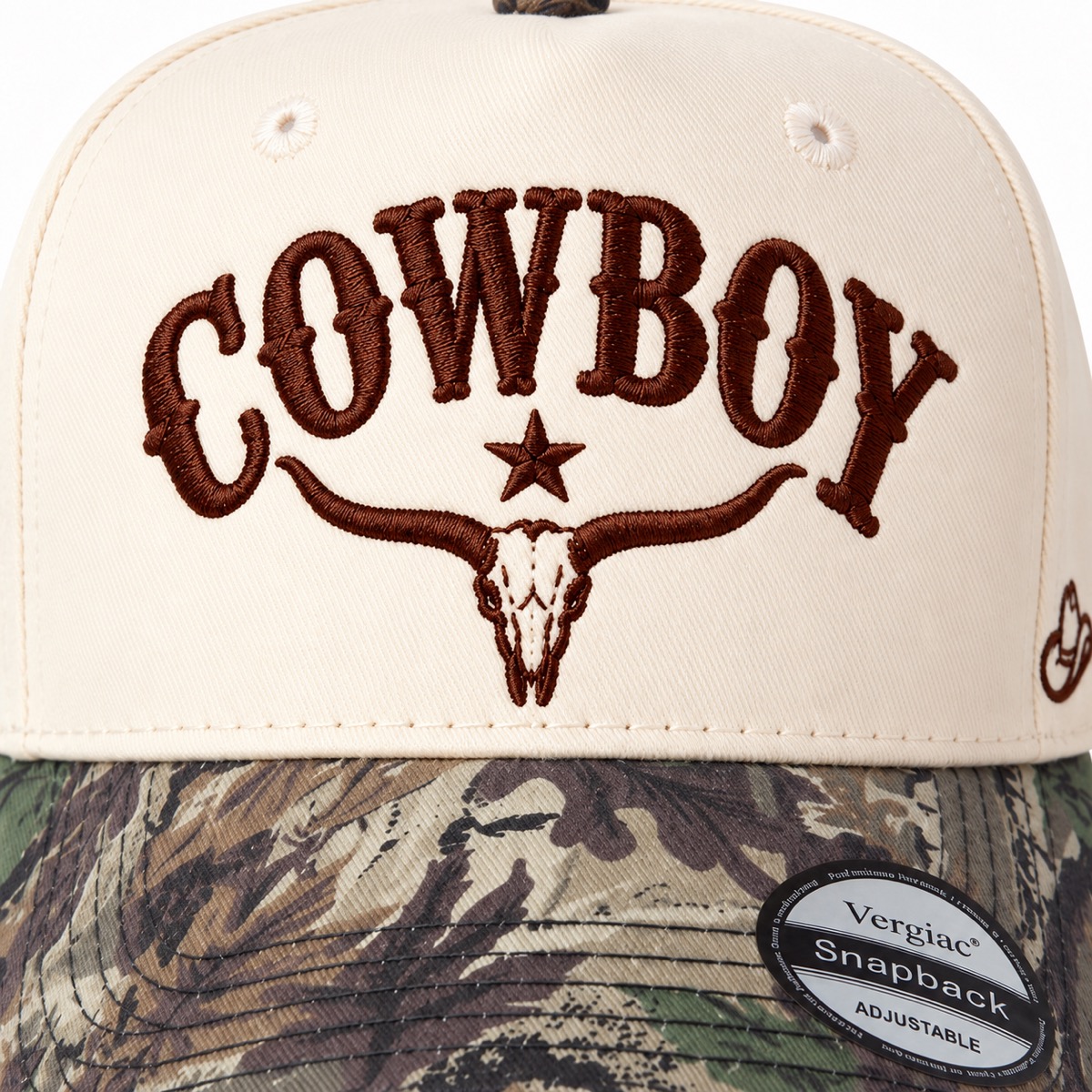 Cowboy 5-Panel Trucker Hat product details