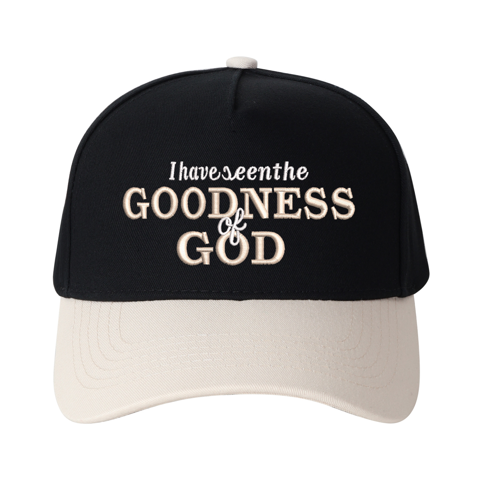 I Have Seen The Goodness Of God Embroidered Trucker Hat product details