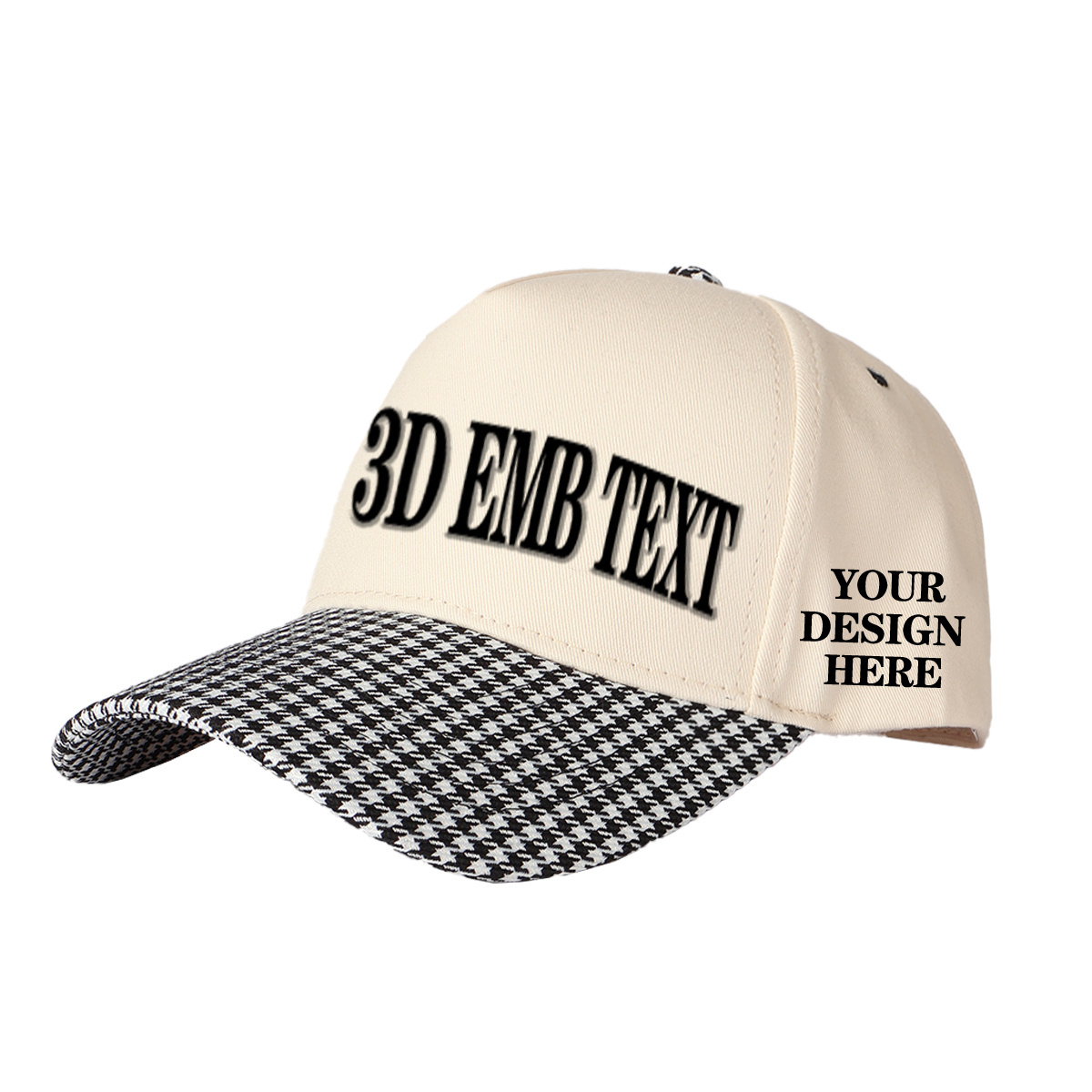 Custom 3D Embroidered Trucker Hat product details