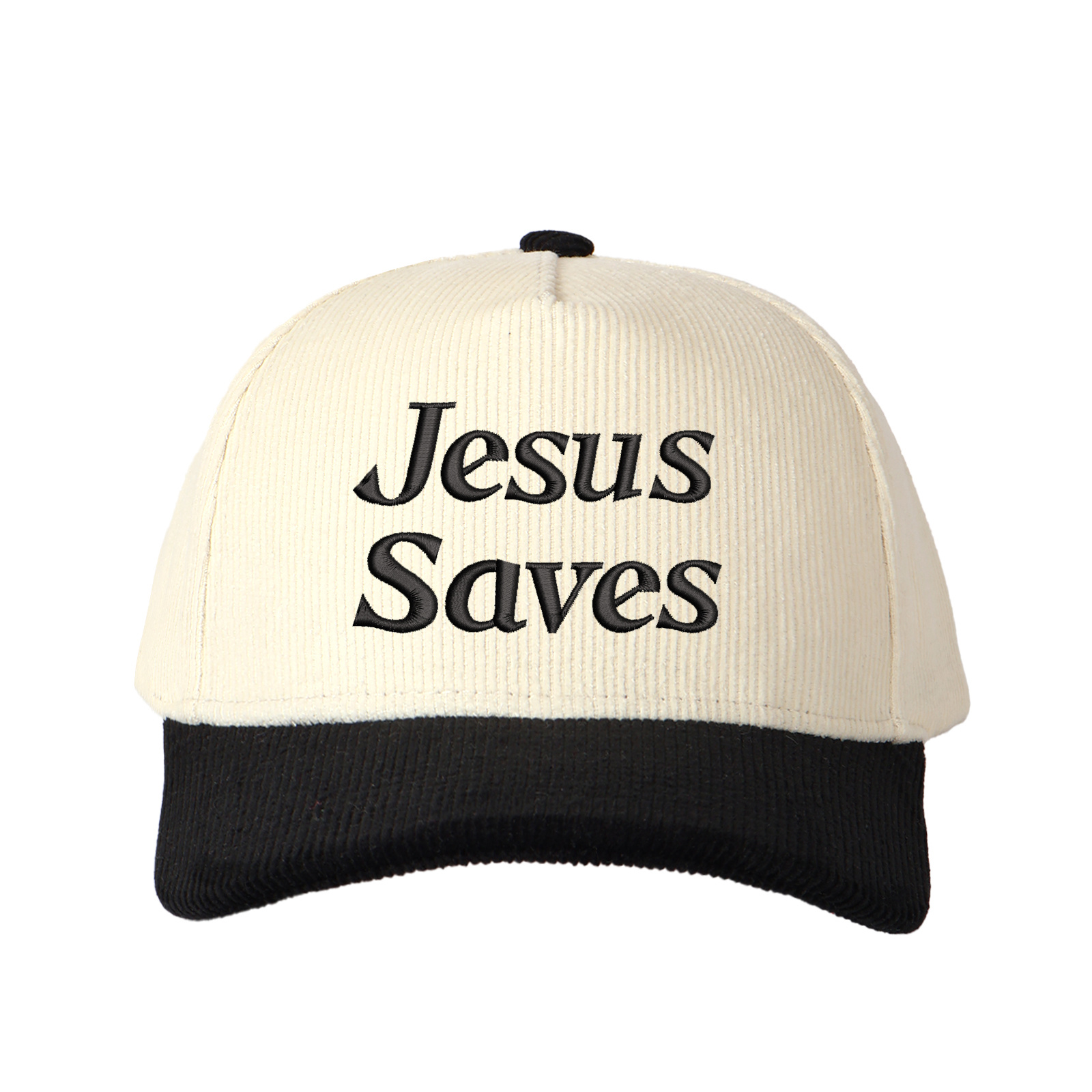 Jesus Saves Embroidered Trucker Hat product details