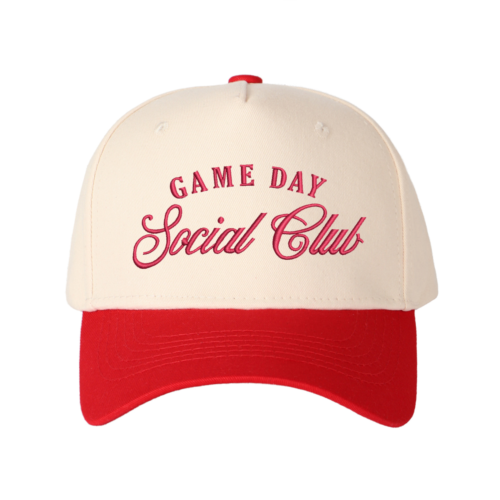 Game Day Social Club Embroidered Trucker Hat product details