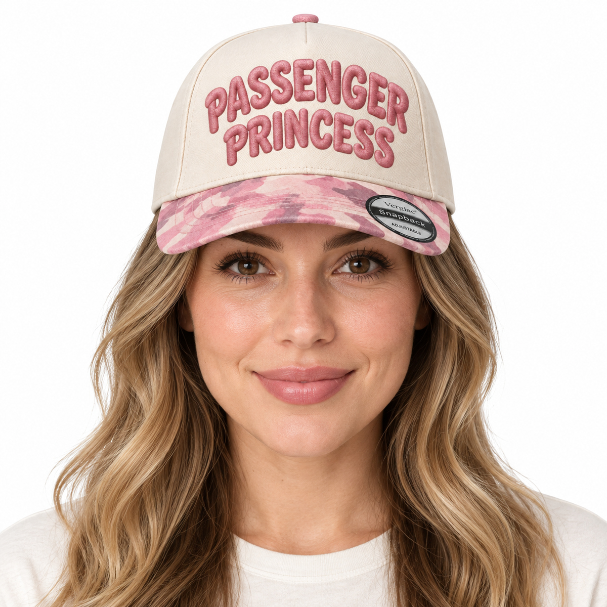 Passenger Princess Rounded 5-Panel Trucker Hat product details