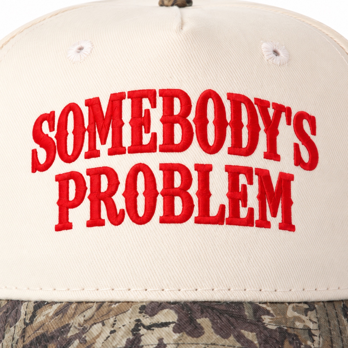 Somebody's Problem 5-Panel Trucker Hat product details