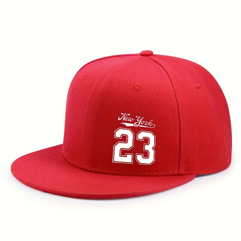 No. 23 Flat-Brim Baseball Cap product details