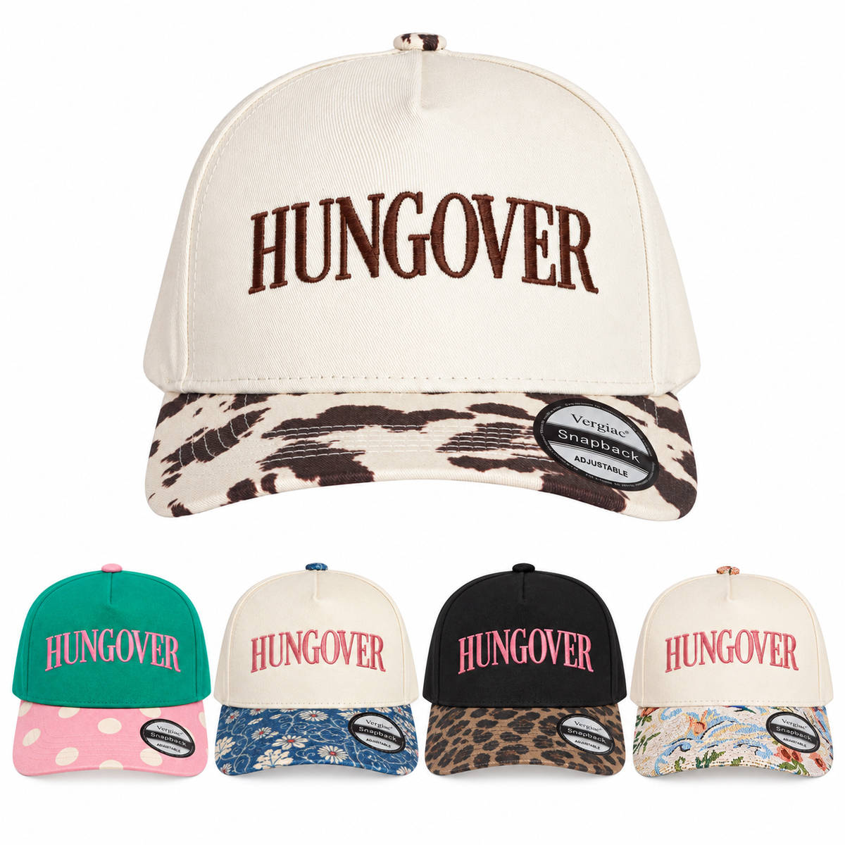 Hungover 5-Panel Trucker Hat product details