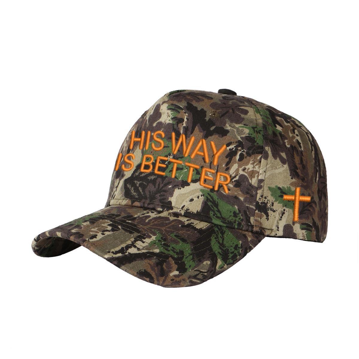 His Way Is Better Embroidered Trucker Hat product details