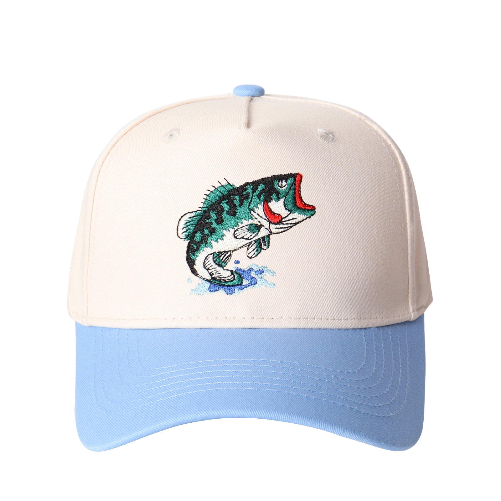 Largemouth Bass Embroidered Trucker Hat product details