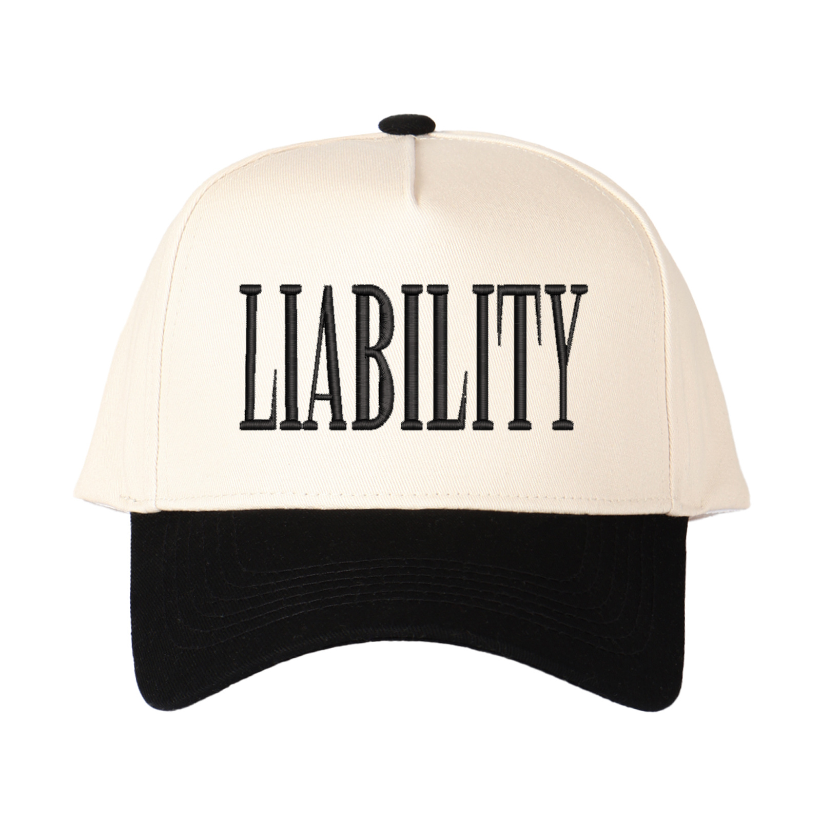 Liability Embroidered Trucker Hat product details