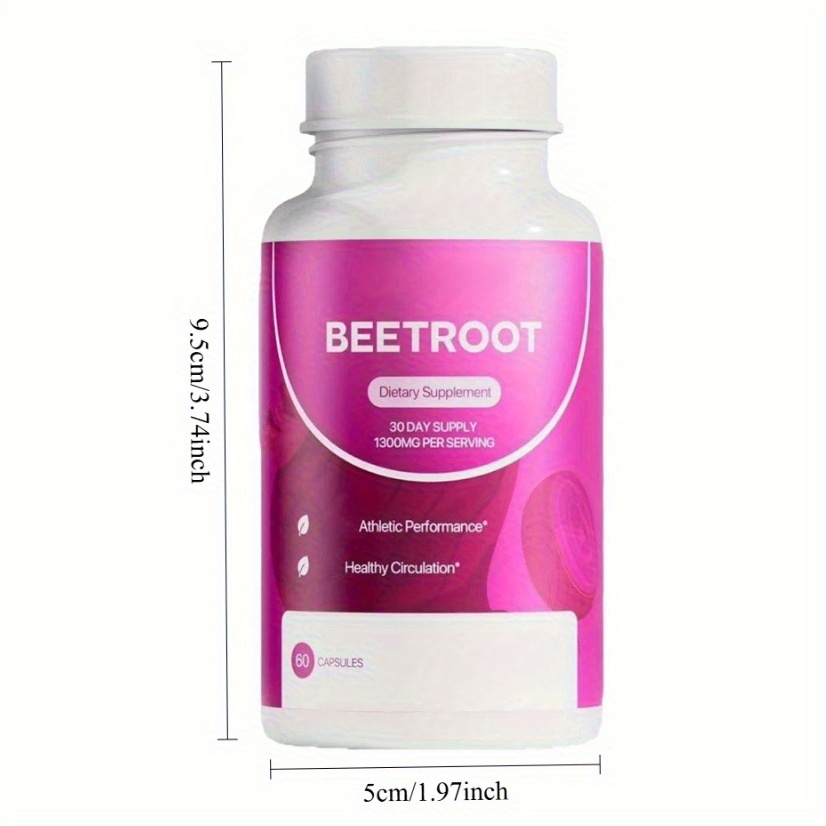 3 Flaschen Rote-Bete-Extrakt-Kapseln 1600 mg – Tägliche Unterstützung für Darmkomfort, innere Stärke und leichten Glanz. Rote-Bete-Ergänzung – 180 Kapseln_voghion.com