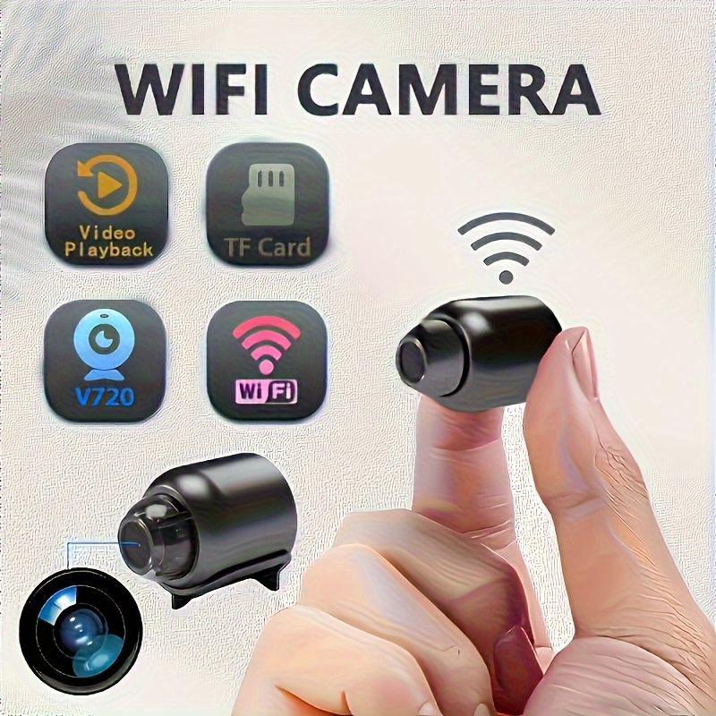 Wireless WiFi Security Camera With HD Video Auto Focus Motion Detection For Home Surveillance USB Powered Remote Viewing144_voghion.com