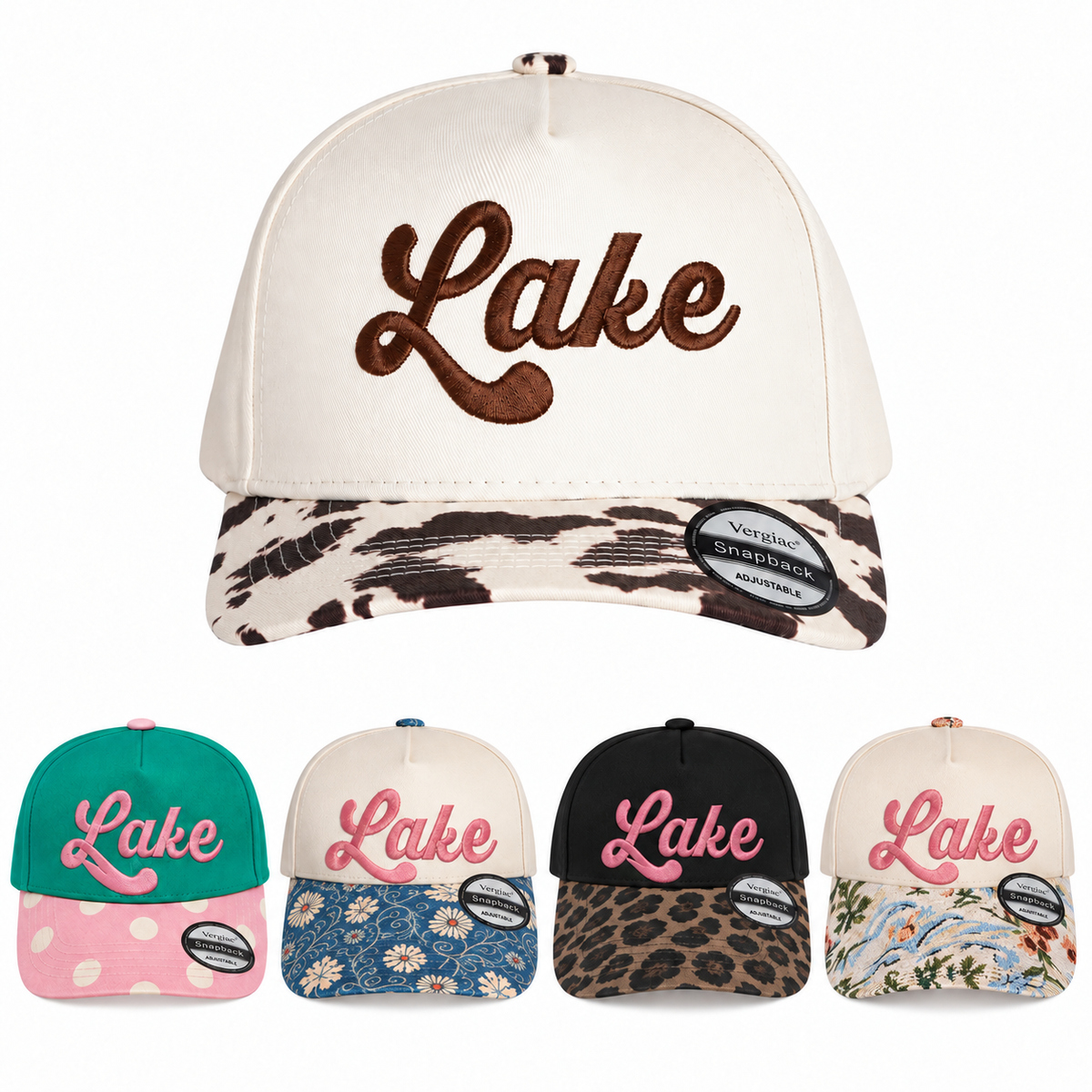 Lake 5-Panel Trucker Hat product details
