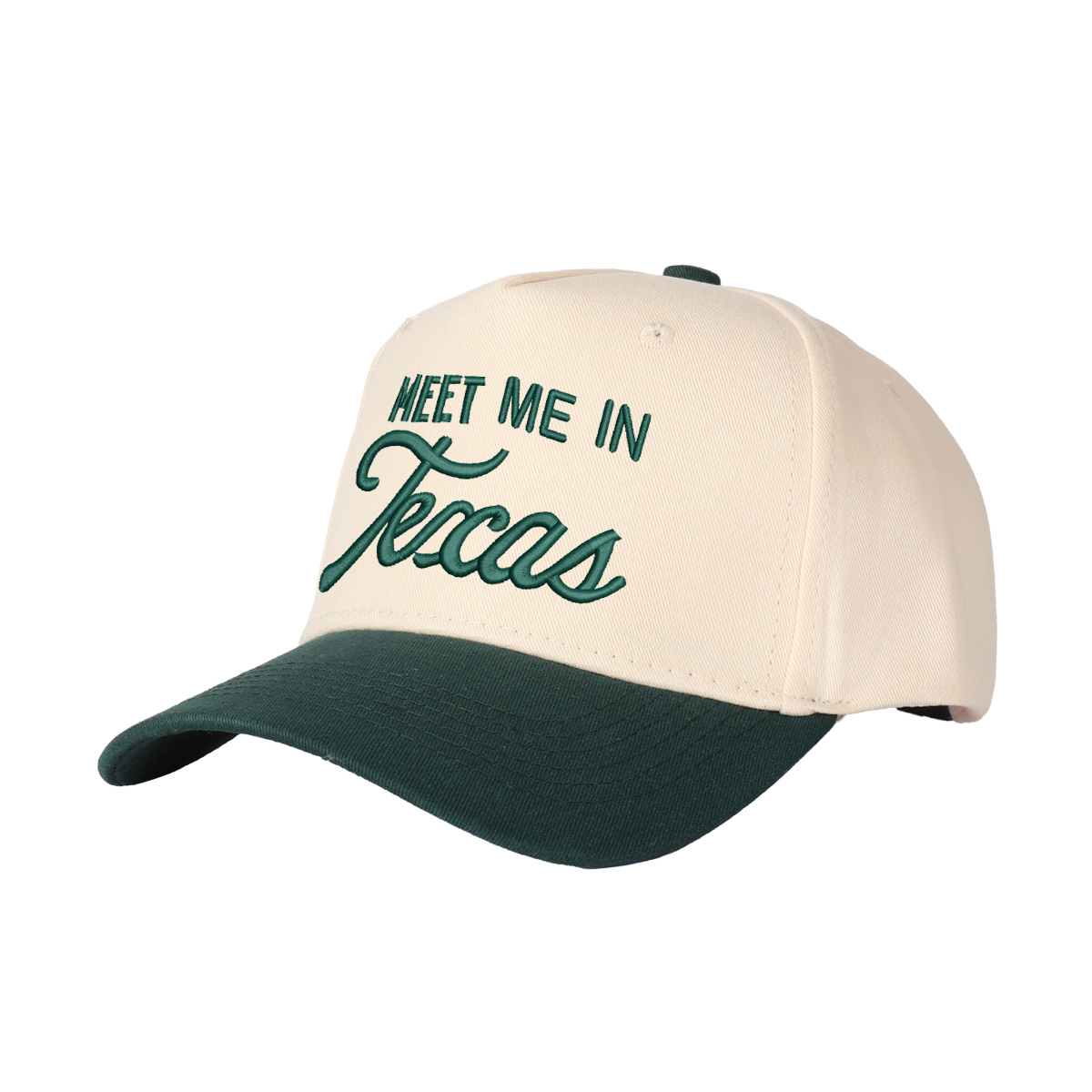 Meet Me In Texas Embroidered Trucker Hat product details