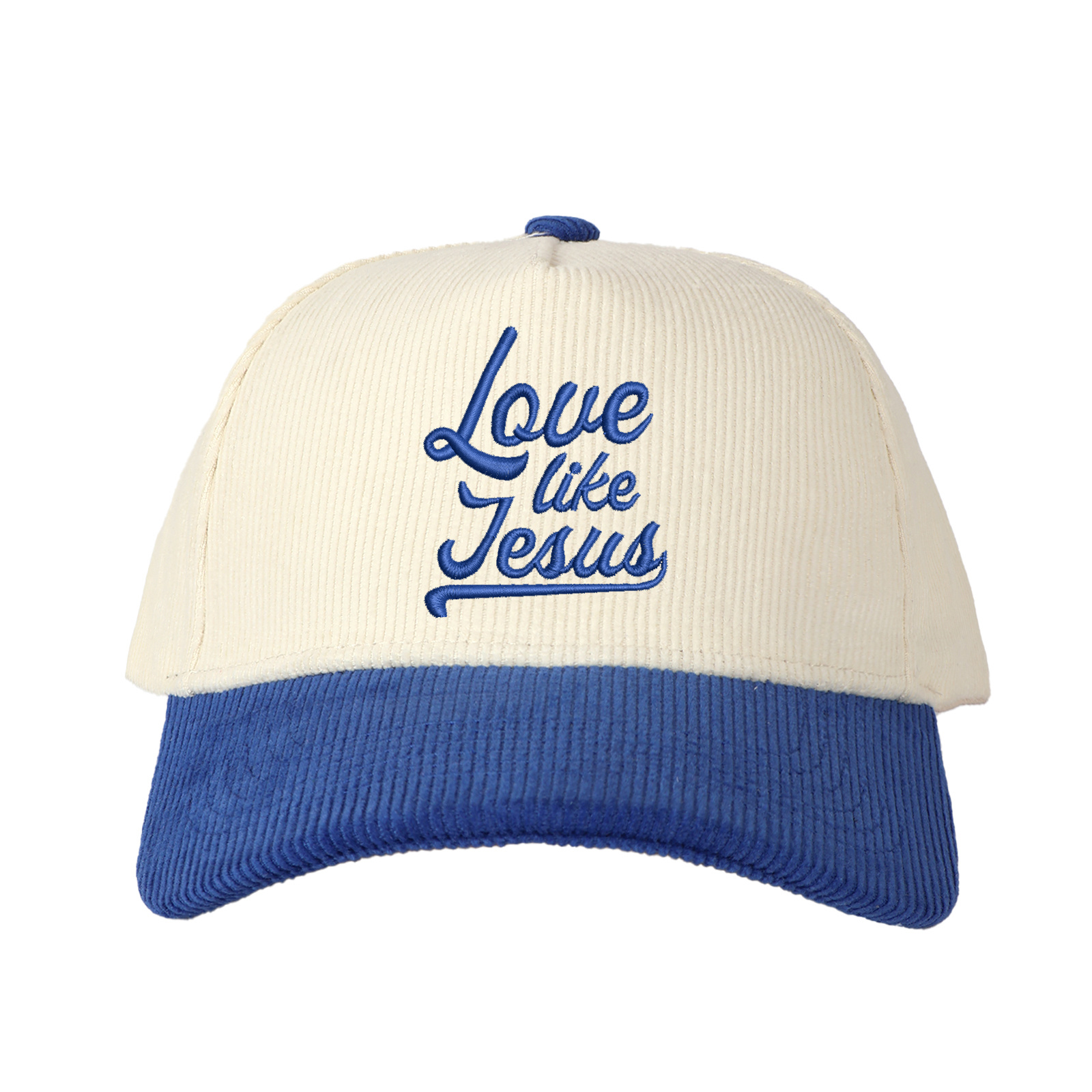 Love Like Jesus Embroidered Trucker Hat product details