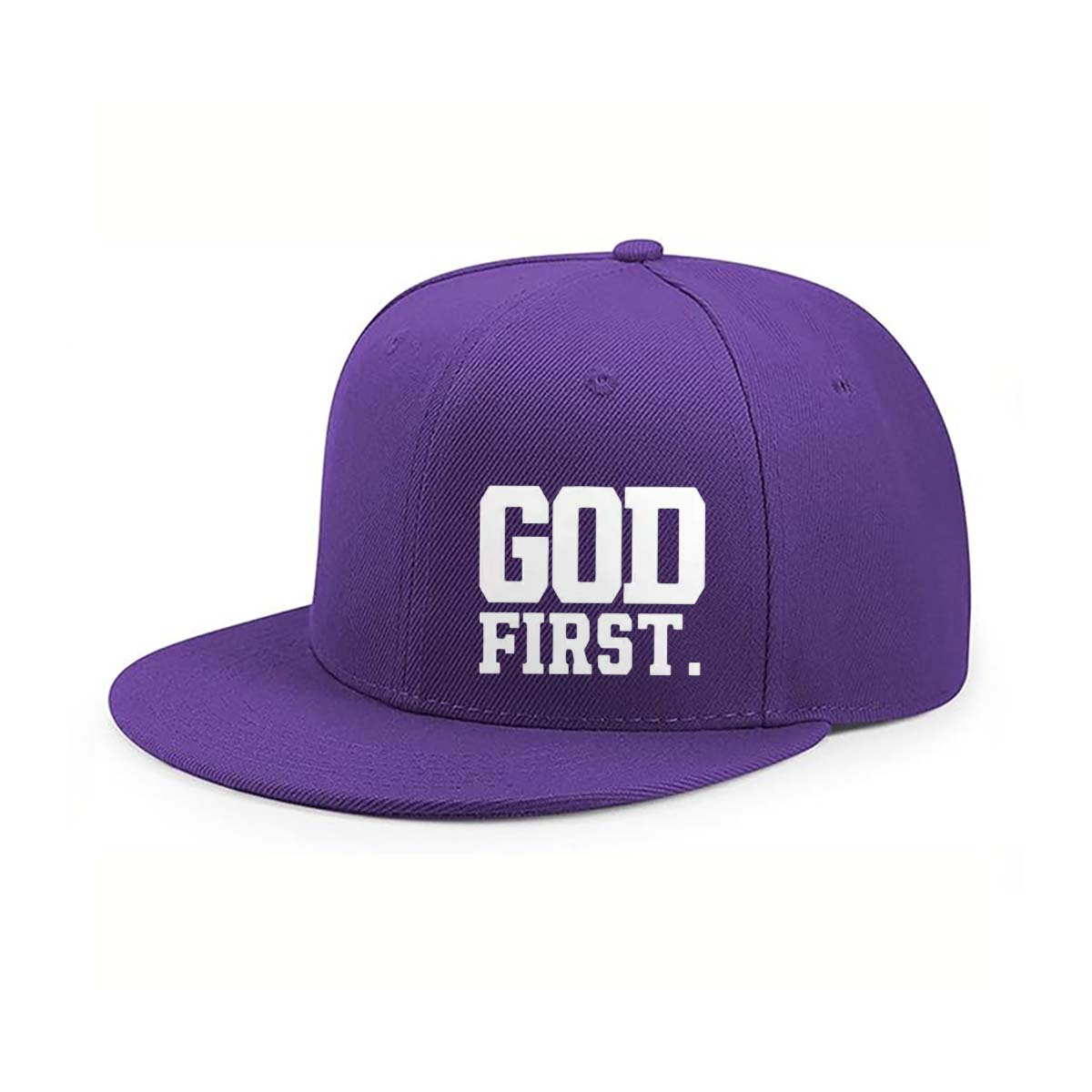God First. Embroidered Trucker Hat product details