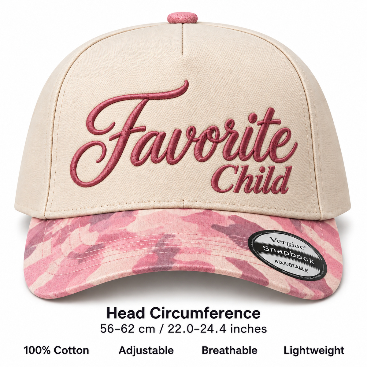 Favorite Child 5-Panel Trucker Hat product details