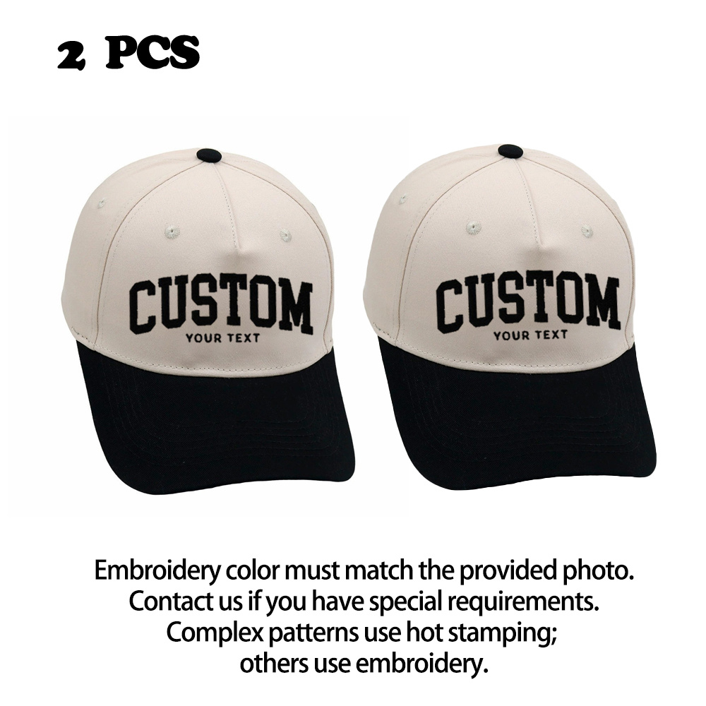 Custom Embroidered Trucker Hats (2-pack) product details