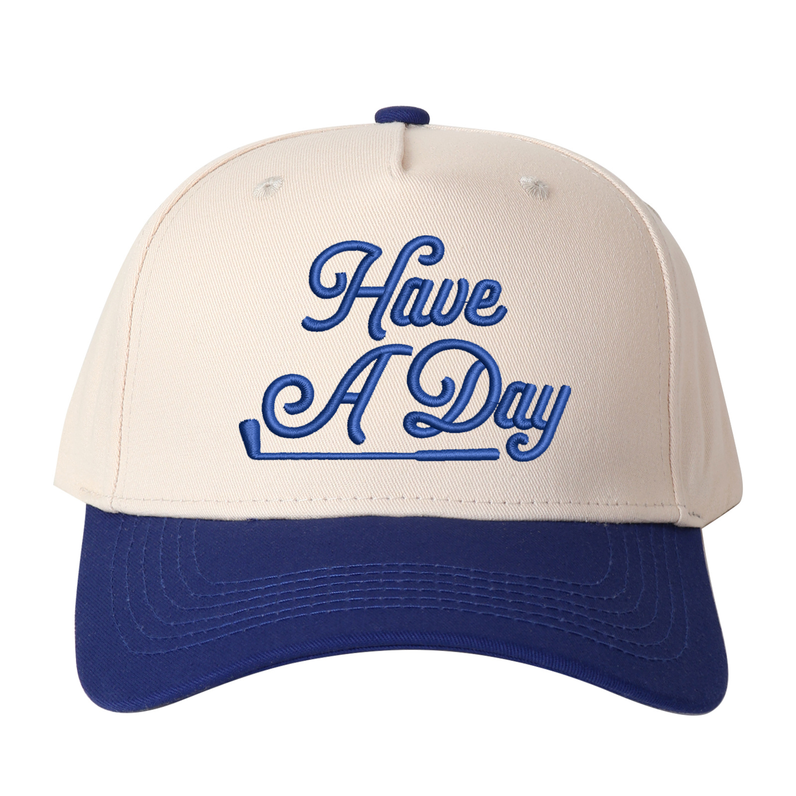 Have A Day Embroidered Trucker Hat product details