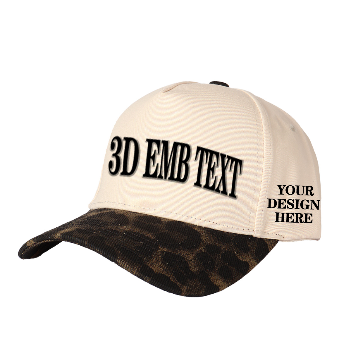 Custom 3D Embroidered Trucker Hat product details