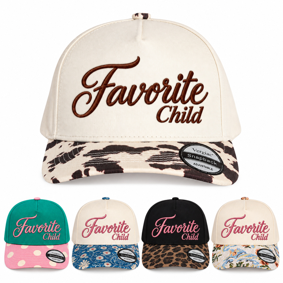 Favorite Child 5-Panel Trucker Hat product details