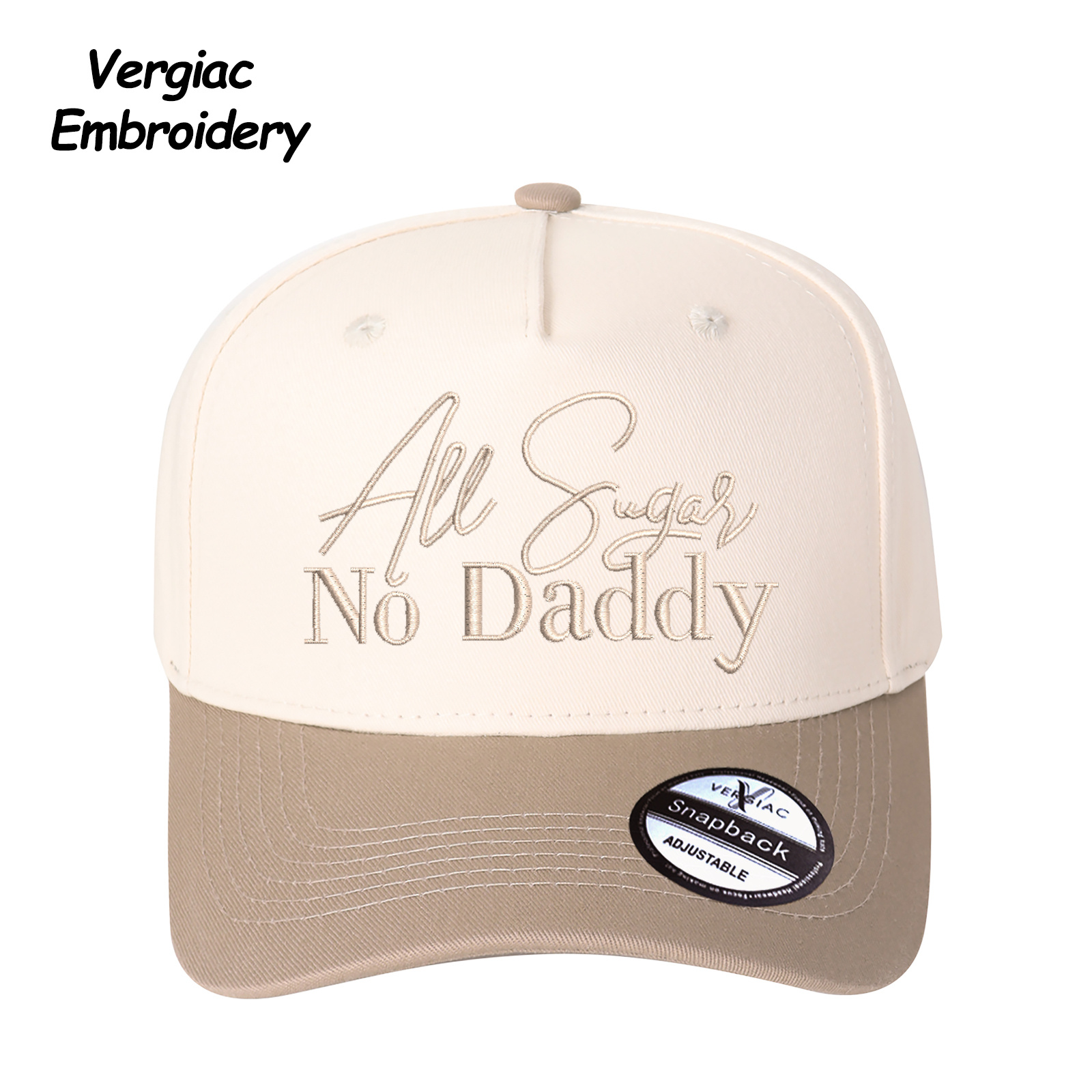 All Sugar No Daddy 5-Panel Trucker Hat product details