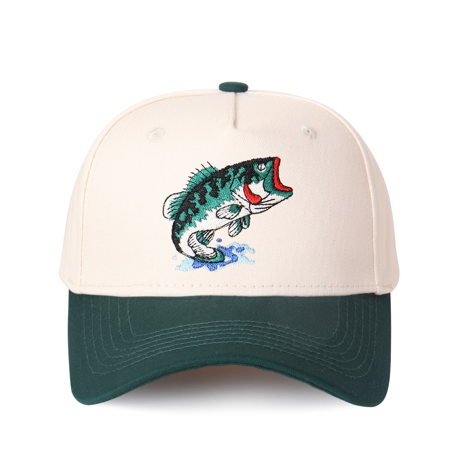 Largemouth Bass Embroidered Trucker Hat product details