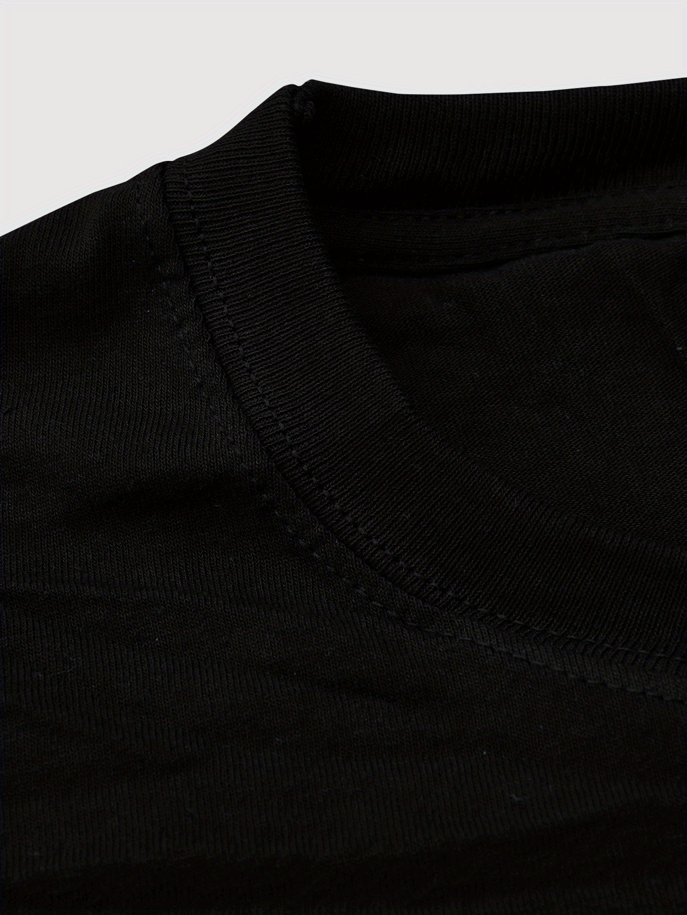 T-shirt da uomo taglie forti 100% cotone, morbida e comoda, a maniche corte, per l'estate._voghion.com