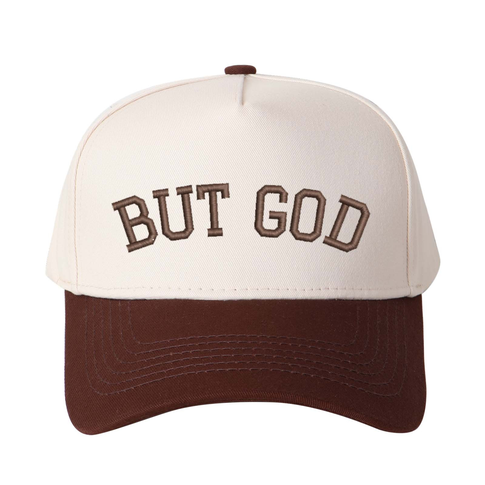 But God Embroidered Trucker Hat product details