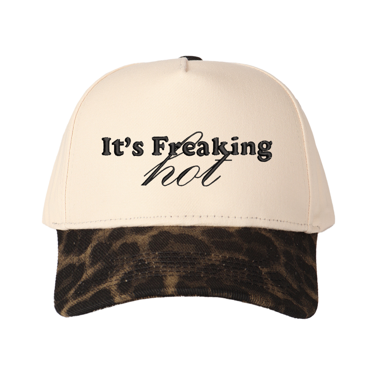 It's Freaking Hot Embroidered Trucker Hat product details