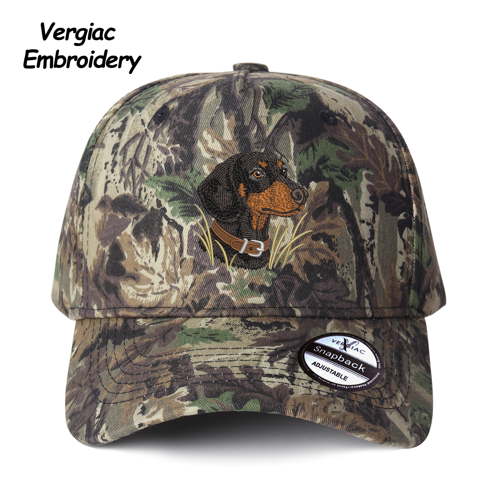Dachshund Embroidered Trucker Hat product details