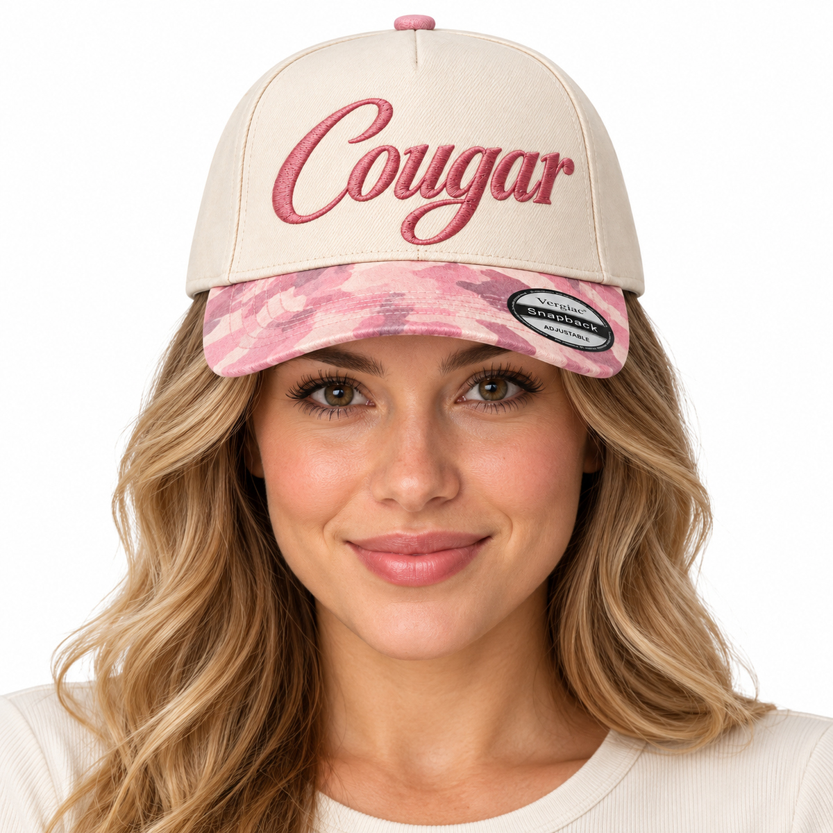 Cougar 5-Panel Trucker Hat product details