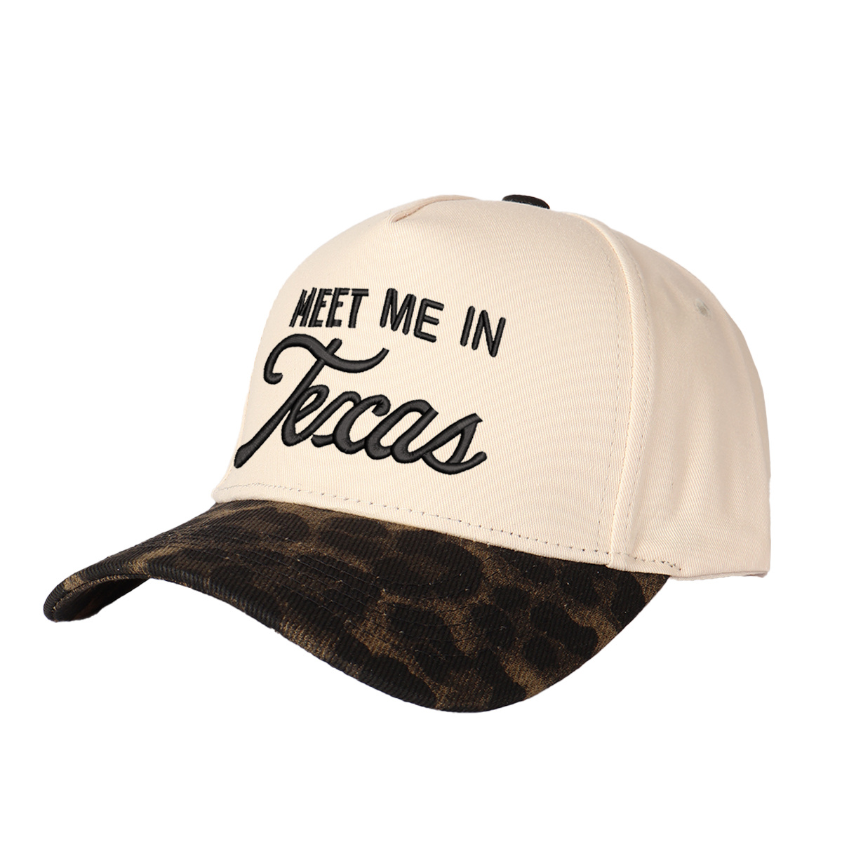 Meet Me In Texas Embroidered Trucker Hat product details